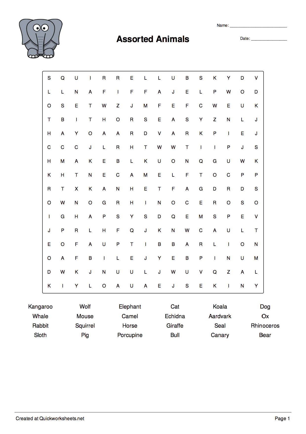 Word Scramble, Wordsearch, Crossword, Matching Pairs And Other - Free Word Scramble Maker Printable