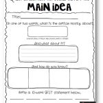 Worksheet : Main Idea Worksheets For Kindergarten Picture All   Free Printable Main Idea Graphic Organizer
