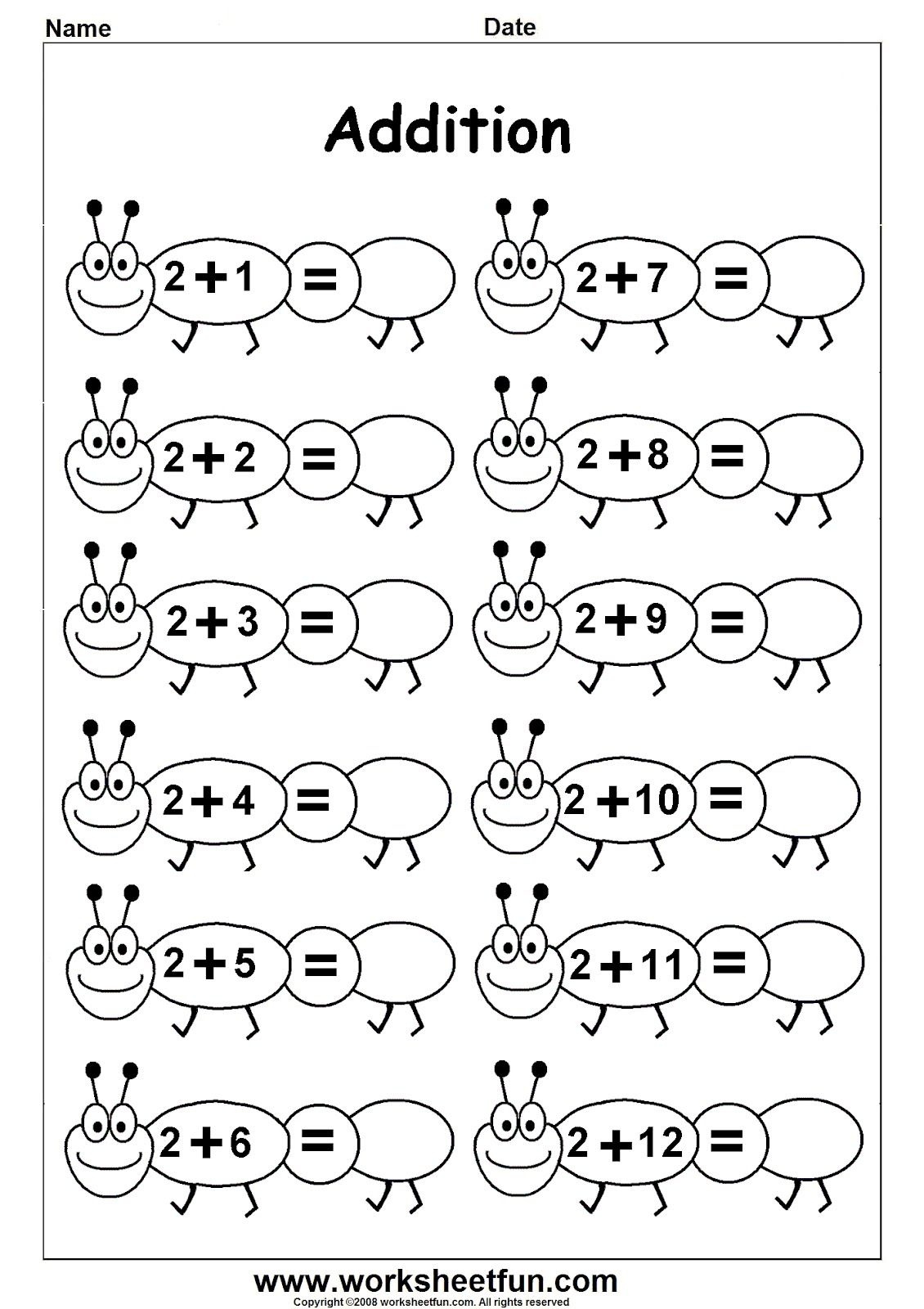 Worksheetfun - Free Printable Worksheets | Boys And Girls Club - Free Printable Kindergarten Math Activities