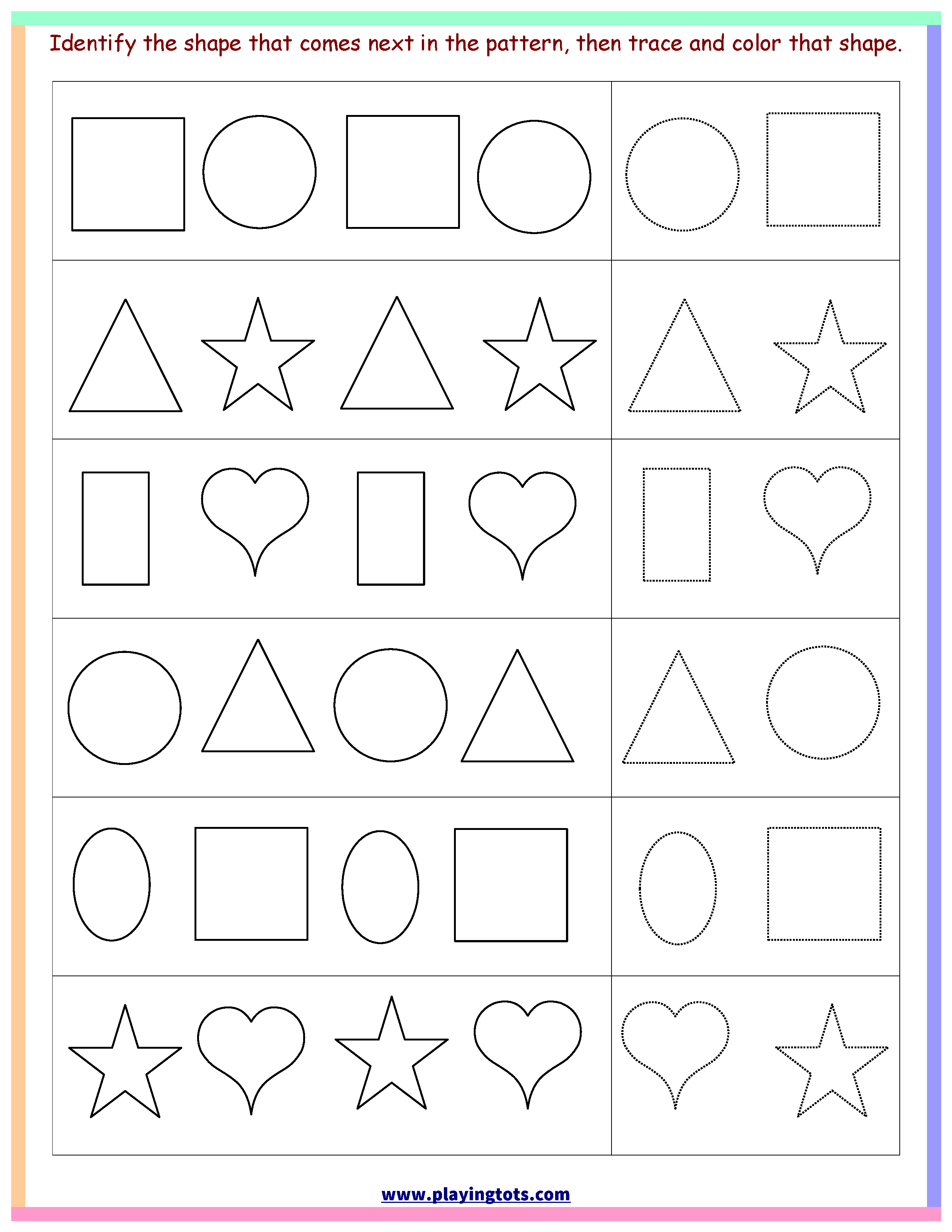 96 Best Ideas For Coloring Shapes Coloring Worksheets For Toddlers
