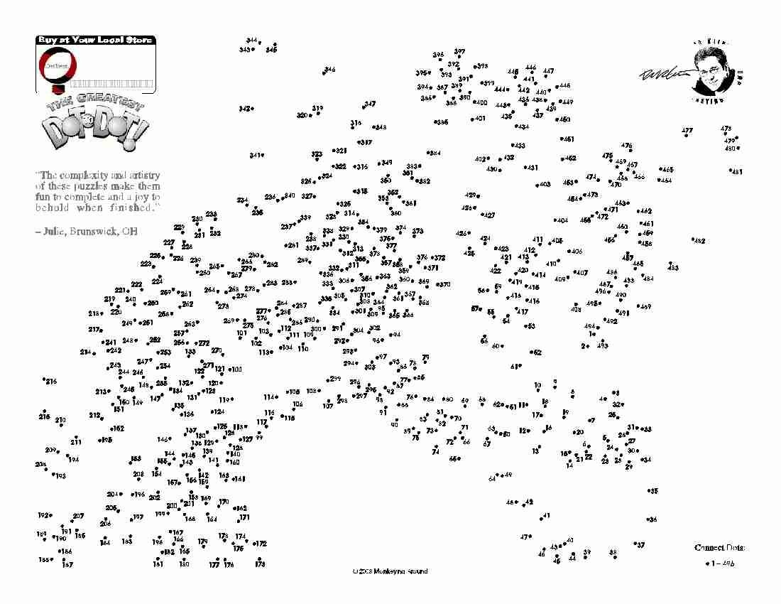 Www.extream Dot To Dot |  Around For Advanced Dot-To-Dot Books - Connect The Dots For Adults Free Printable